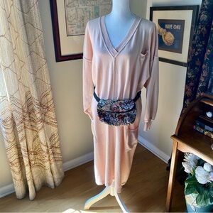 SOLD Aida Barni cashmere sack dress